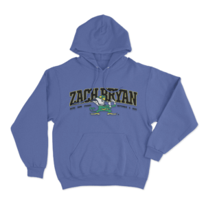 ZB Fighting Irish Hoodie Blue