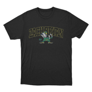 ZB Fighting Irish T Shirt Black