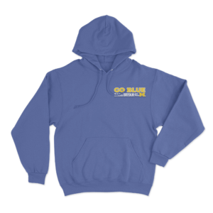 ZB Go Blue Hoodie Blue