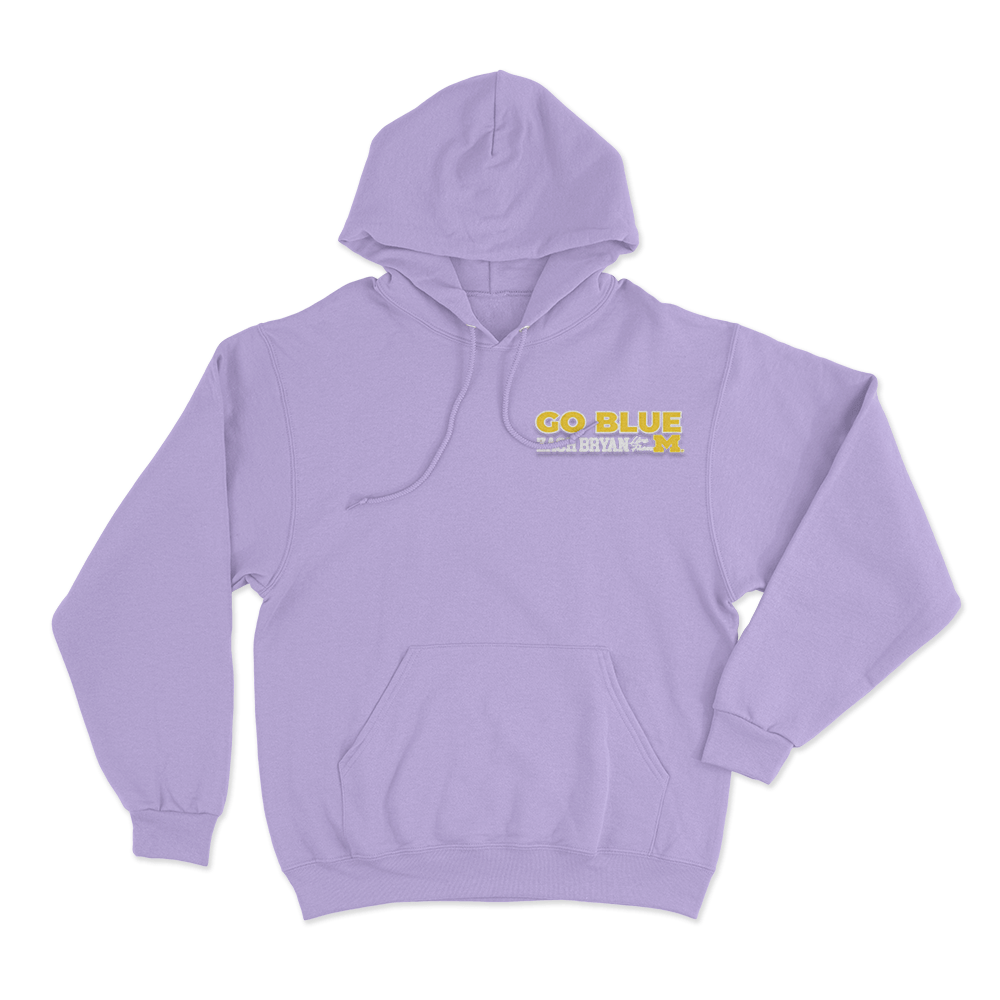 ZB Go Blue Hoodie Purple ZB Go Blue Hoodie Purple