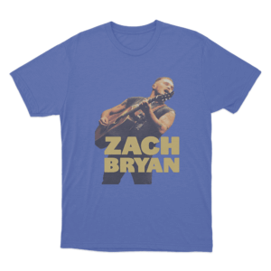 ZB Guitar T Shirt Blue