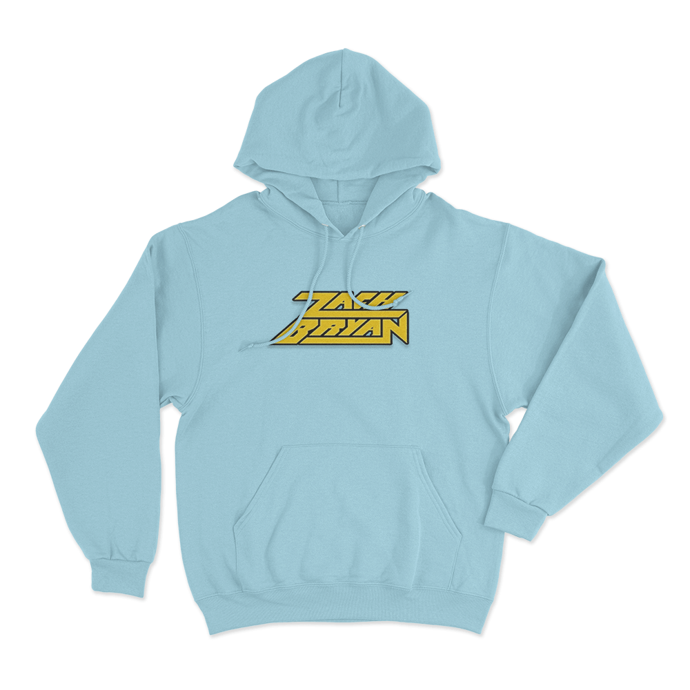 ZB Logo Hoodie Sky Blue ZB Logo Hoodie Sky Blue