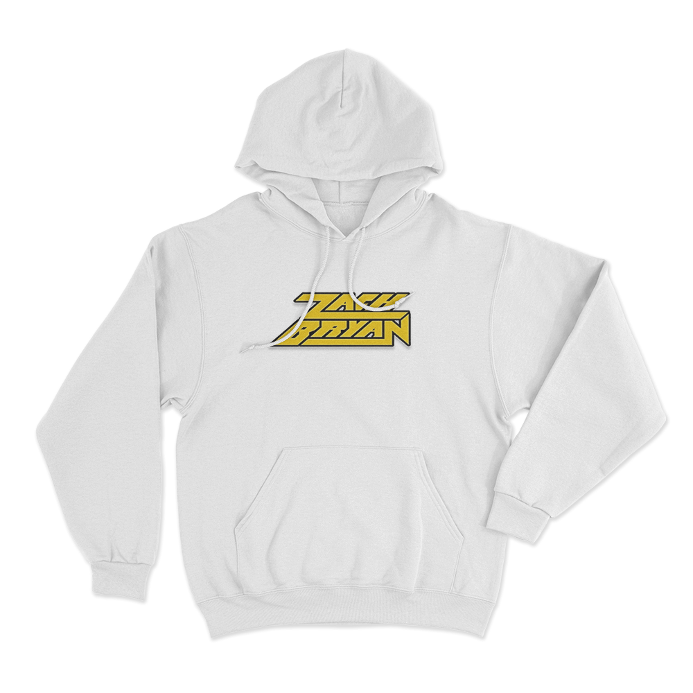 ZB Logo Hoodie White ZB Logo Hoodie White