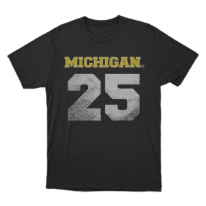 ZB Michigan T Shirt Black
