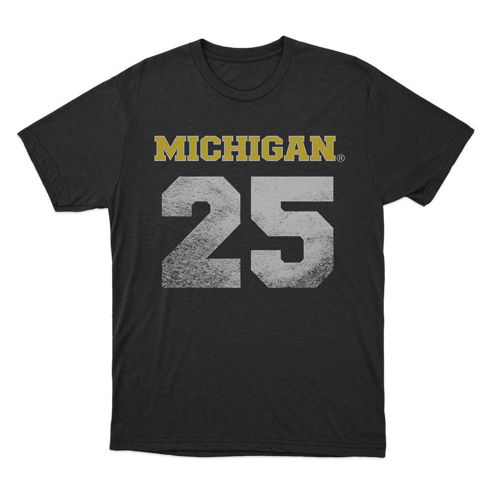 ZB Michigan T Shirt Black ZB Michigan T Shirt Black