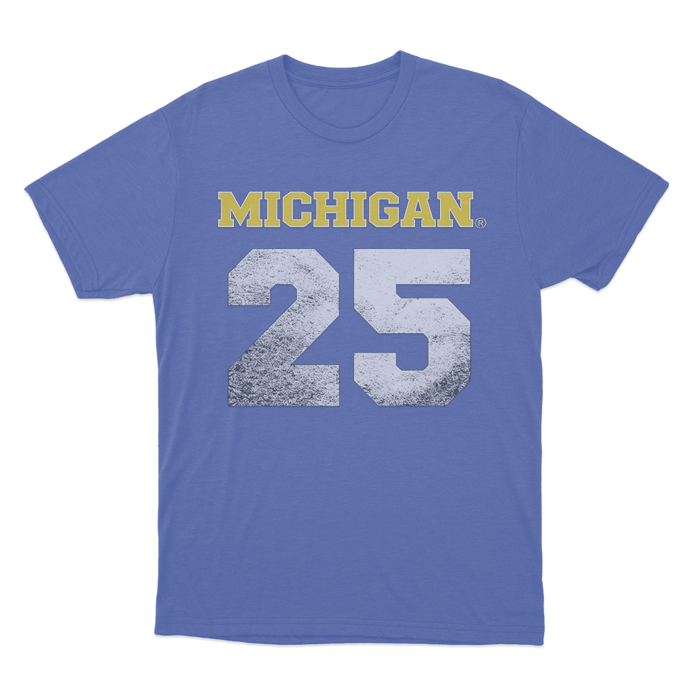 ZB Michigan T Shirt Blue ZB Michigan T Shirt Blue