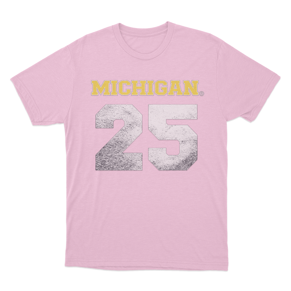 ZB Michigan T Shirt Pink ZB Michigan T Shirt Pink