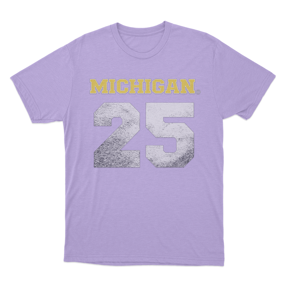 ZB Michigan T Shirt Purple ZB Michigan T Shirt Purple