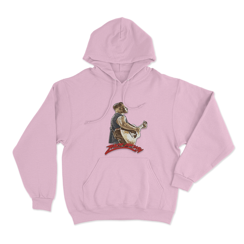 ZB Silhouette Hoodie Pink ZB Silhouette Hoodie Pink