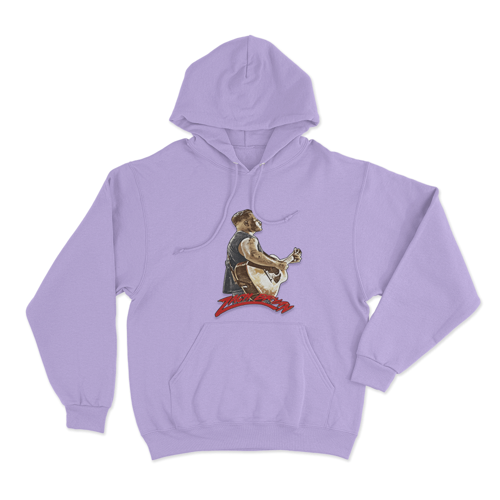 ZB Silhouette Hoodie Purple ZB Silhouette Hoodie Purple