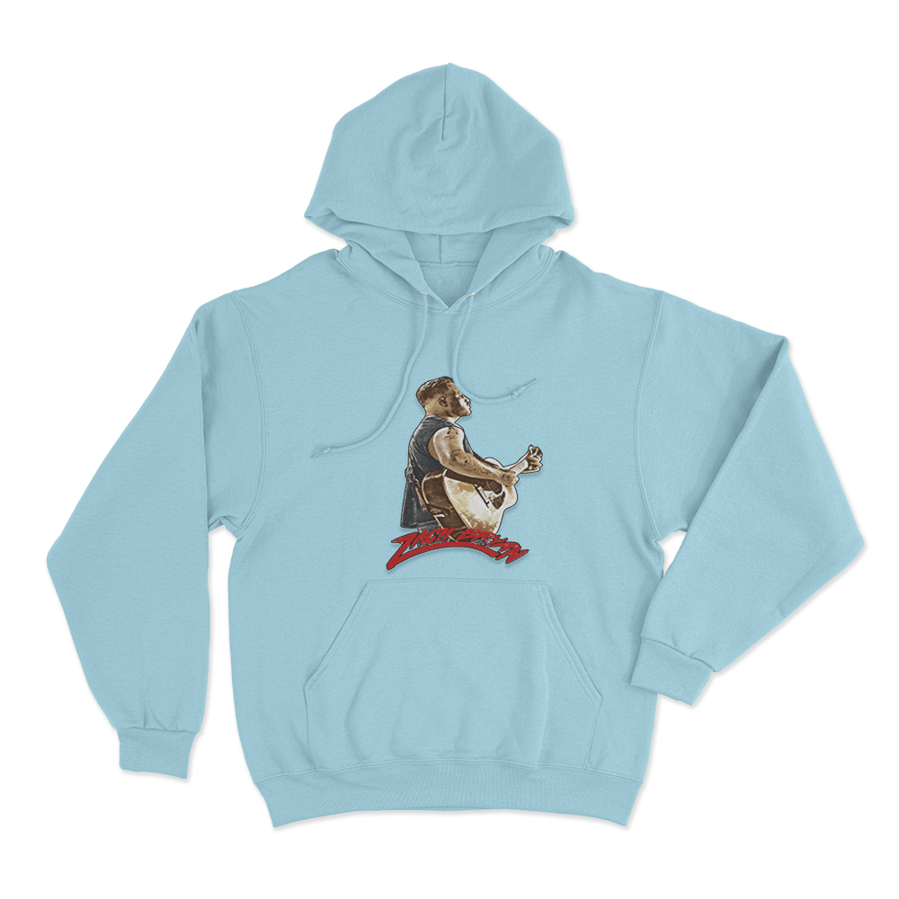 ZB Silhouette Hoodie Sky Blue ZB Silhouette Hoodie Sky Blue