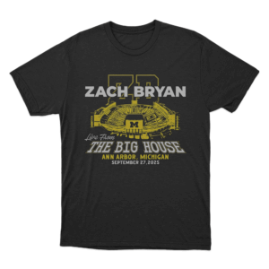 ZB The Big House T Shirt Black
