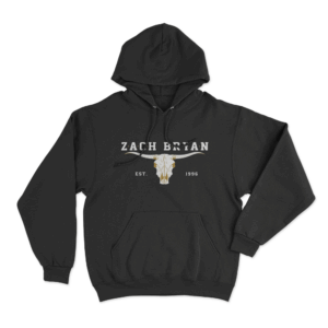Zach Bryan EST 1996 Hoodie Black