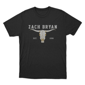 Zach Bryan EST 1996 T Shirt Black