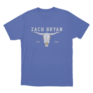 Zach Bryan EST 1996 T Shirt Blue