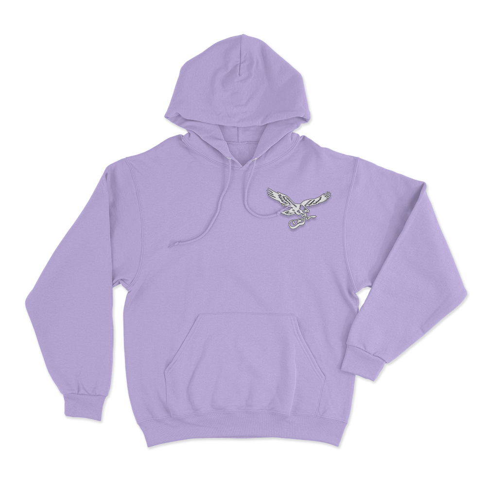 Zach Bryan x Eagles Hoodie Purple Zach Bryan x Eagles Hoodie Purple